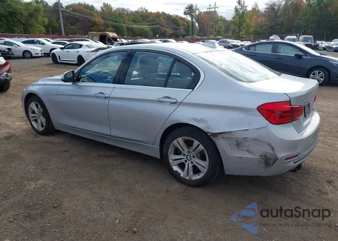 2017 BMW 330I xDrive из США, поврежденный, VIN WBA8D9G35HNU61606